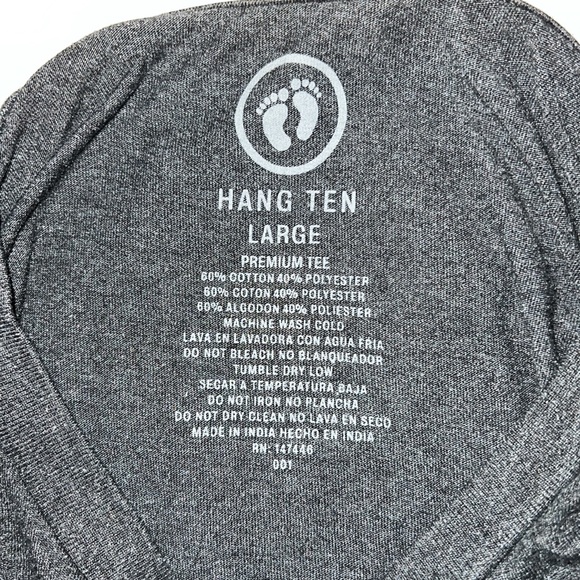 Hang ten large t shirt - Picture 3 of 3
